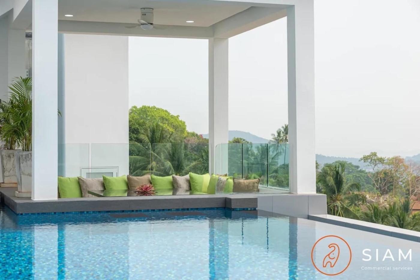 Ocean View - Private Pool & Panoramic Sea View Villa Amphoe Koksamui